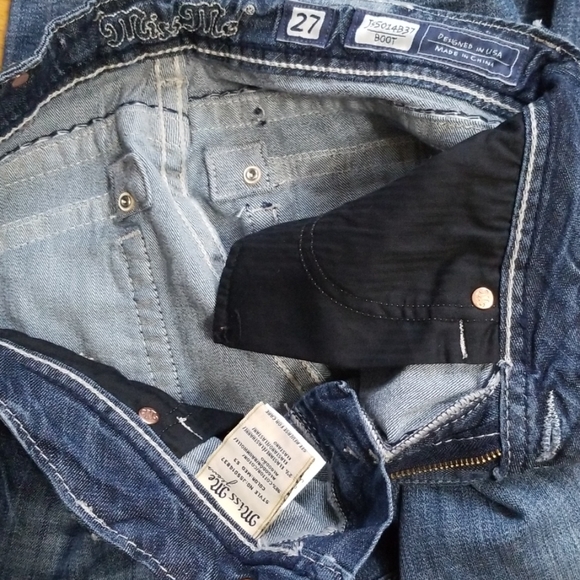 NWOT Sz 27 Miss Me Bootcut - Picture 3 of 7